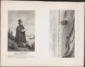 A. John W. Barber; B. New York-i kikötő, 1849 körül (metszet) alkotó: William H. Dougal