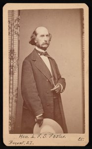 LaFayette Sabine Foster portréja 1806-1880, 1871 és 1880 között. alkotó: William H Jennings