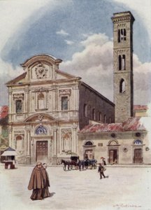 Mindenszentek, Firenze (színes litho)