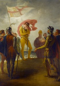 II. Richárd partraszállása Milford Havenben, 1793-1800 körül alkotó: William Hamilton