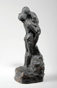 Maquette for The Kiss, 1916 körül (festett vakolat) (lásd még: 440230)