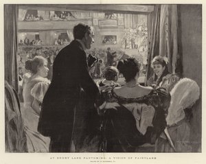 A Drury Lane Pantomime-ban, a Tündérország látomásában