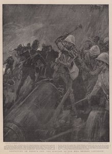 Egy ellenség fegyverének elpusztítása, a Gun Hill meglepetése Ladysmith mellett