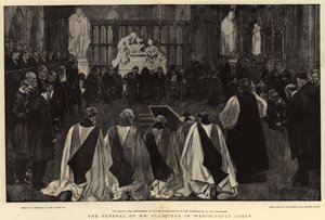 Gladstone úr temetése a Westminster Abbeyben