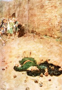 István megkövezése alkotó: William Hatherell