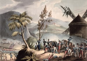 Roleia csata, 1808. augusztus 17., vésette Thomas Sutherland (sz. 1785) (akvatinta) alkotó: William Heath