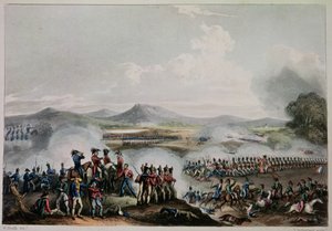 Talaverai csata, 1809. július 28., vésette Thomas Sutherland (sz. 1785) alkotó: William Heath
