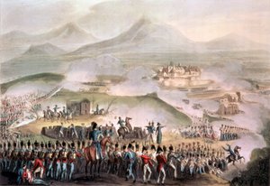 Toulouse-i csata, 1814. április 10., vésette Thomas Sutherland (sz. 1785) (akvatinta)