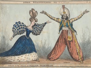 Operareminiszcenciák: Desdemona és Othello alkotó: William Heath
