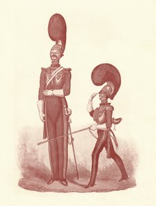A különbség bemutatása az ember és a tiszt között, 1830-1840, 1909 alkotó: William Heath
