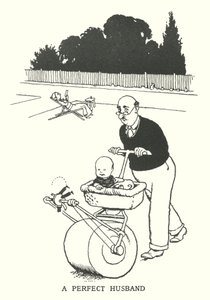 Egy tökéletes férj (litho) alkotó: William Heath Robinson