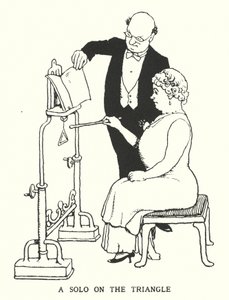 Egy szóló a háromszögben (litho) alkotó: William Heath Robinson