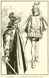 Egy úriember ? párbajra hívta alkotó: William Heath Robinson