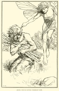 Ariel gyakran kínozta őt alkotó: William Heath Robinson