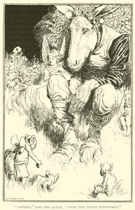 Vegyen részt, mondta a királyné, ezen az édes úriemberen alkotó: William Heath Robinson