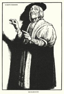 kantárlúd (litho) alkotó: William Heath Robinson