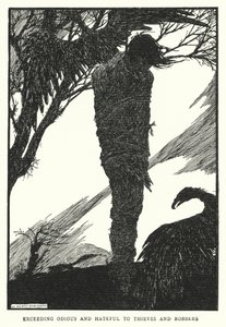 Túlságosan utálatos és gyűlöletes a tolvajok és rablók számára (litho) alkotó: William Heath Robinson