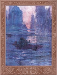 Kövess utána, az elvesztett ösvények mellett várunk. Sok lépés hangjára, egy gazda taposására. alkotó: William Heath Robinson