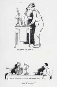 Gázálarcok - II (képek) alkotó: William Heath Robinson