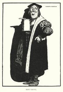 Hans Carvel (litho) alkotó: William Heath Robinson