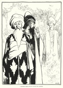 Megmutattam nekik a házamat és a kertemet (metszet) alkotó: William Heath Robinson