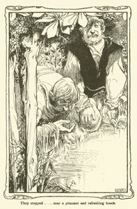 Illusztráció: Don Quijote (litho) alkotó: William Heath Robinson