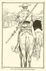 Illusztráció: Don Quijote (litho) alkotó: William Heath Robinson