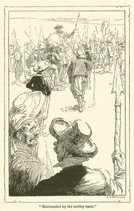 Illusztráció: Don Quijote (litho) alkotó: William Heath Robinson