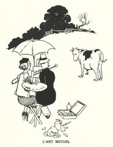 Mutual Art (litho) alkotó: William Heath Robinson