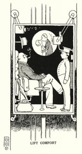 Életkomfort (litho) alkotó: William Heath Robinson