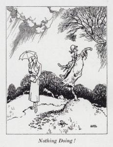 Semmittevés! (litho) alkotó: William Heath Robinson