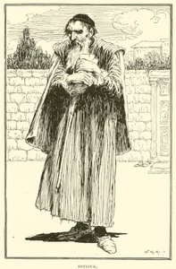 Shylock alkotó: William Heath Robinson