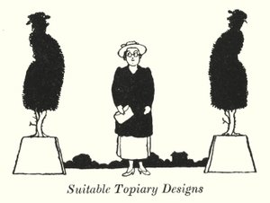 Megfelelő Topiary Designs (litho) alkotó: William Heath Robinson