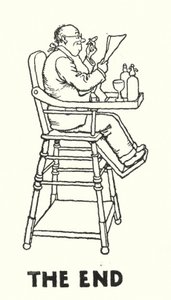 A vég (litho) alkotó: William Heath Robinson
