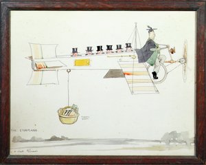 Az Eton repülőgép alkotó: William Heath Robinson