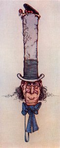 A fészek, a Marie-Josés hercegnő gyermekkönyvéből, 1916-ban alkotó: William Heath Robinson