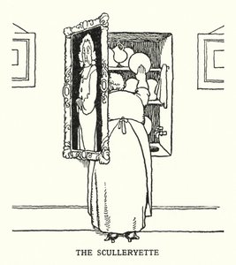 The Sculleryette (litho) alkotó: William Heath Robinson