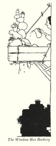 The Window-Box Rockery (litho) alkotó: William Heath Robinson
