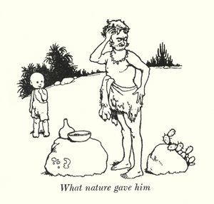 Amit a természet adott neki (litho) alkotó: William Heath Robinson