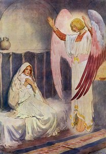Angyali üdvözlet (színes litó)