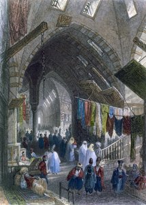 Jelenet a Tchartchiban, 1850 körül alkotó: William Henry Bartlett