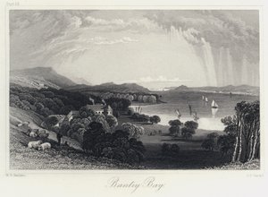 Bantry Bay (metszet) alkotó: William Henry Bartlett