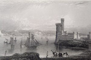 Black Rock Castle, Cork közelében, Írország, 1830-as évek alkotó: William Henry Bartlett