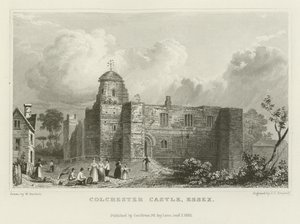 Colchester kastély, Essex alkotó: William Henry Bartlett