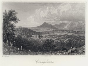 Curaghmore (metszet) alkotó: William Henry Bartlett
