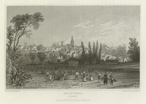 Halstead, Essex alkotó: William Henry Bartlett