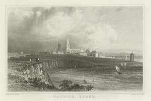Harwich, Essex alkotó: William Henry Bartlett
