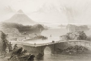 Pontonhíd Lough Connnál, Mayo megye, Írország, George Virtue 