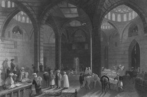 A nagy kán Damaszkuszban alkotó: William Henry Bartlett