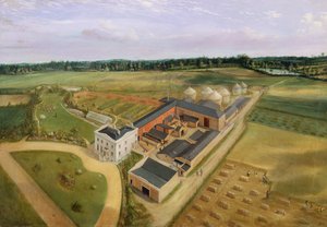Tiptree Hall and Farm, Essex, 1850-60 körül